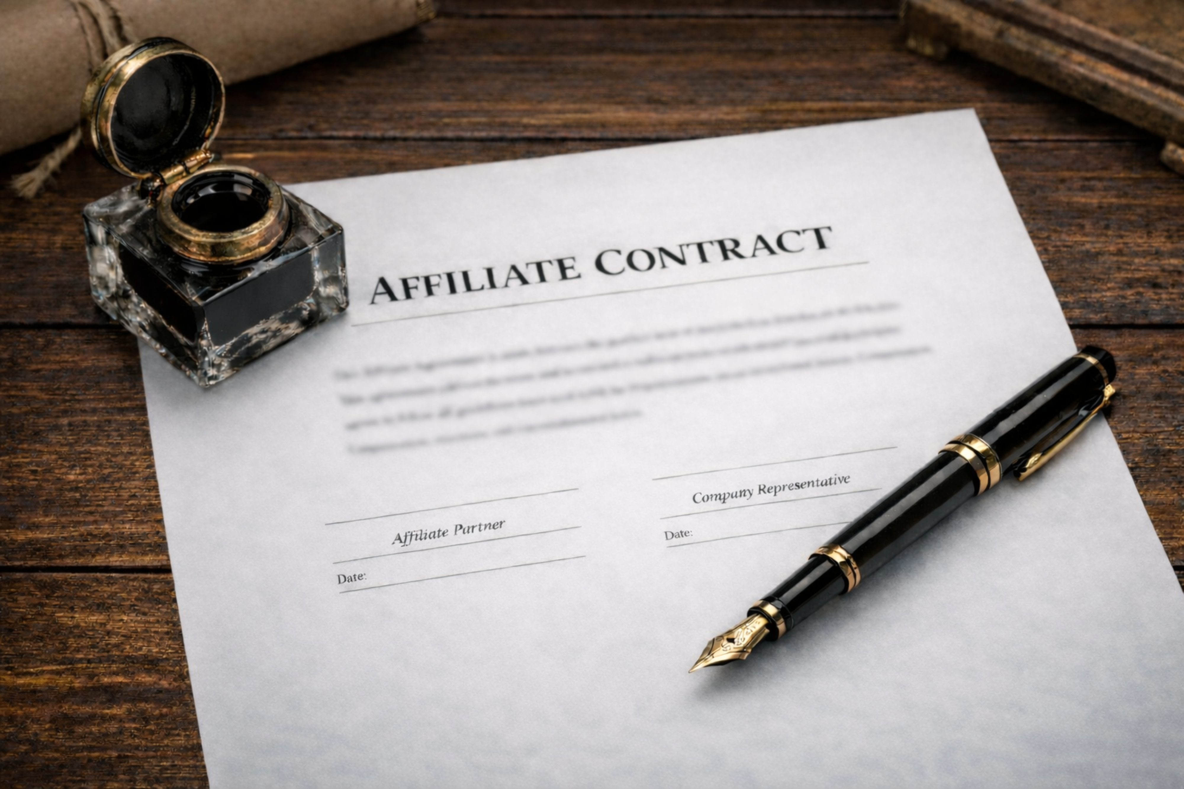 Affiliate contract