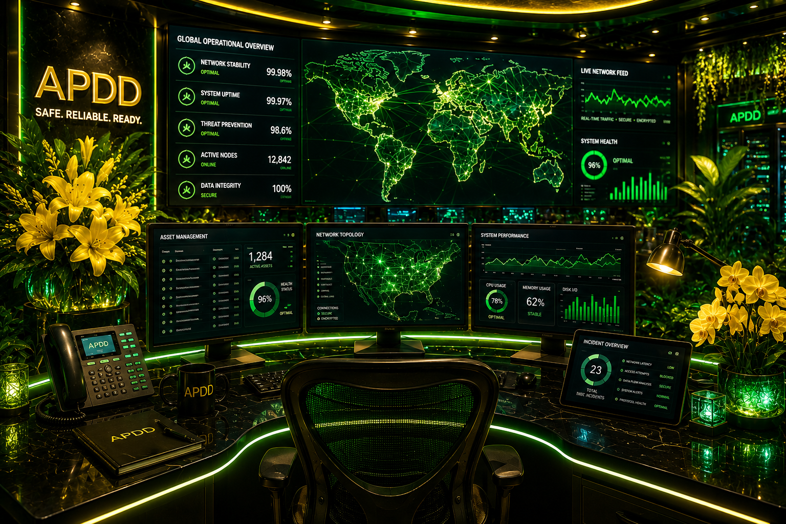 APDD operational ecosystem command center