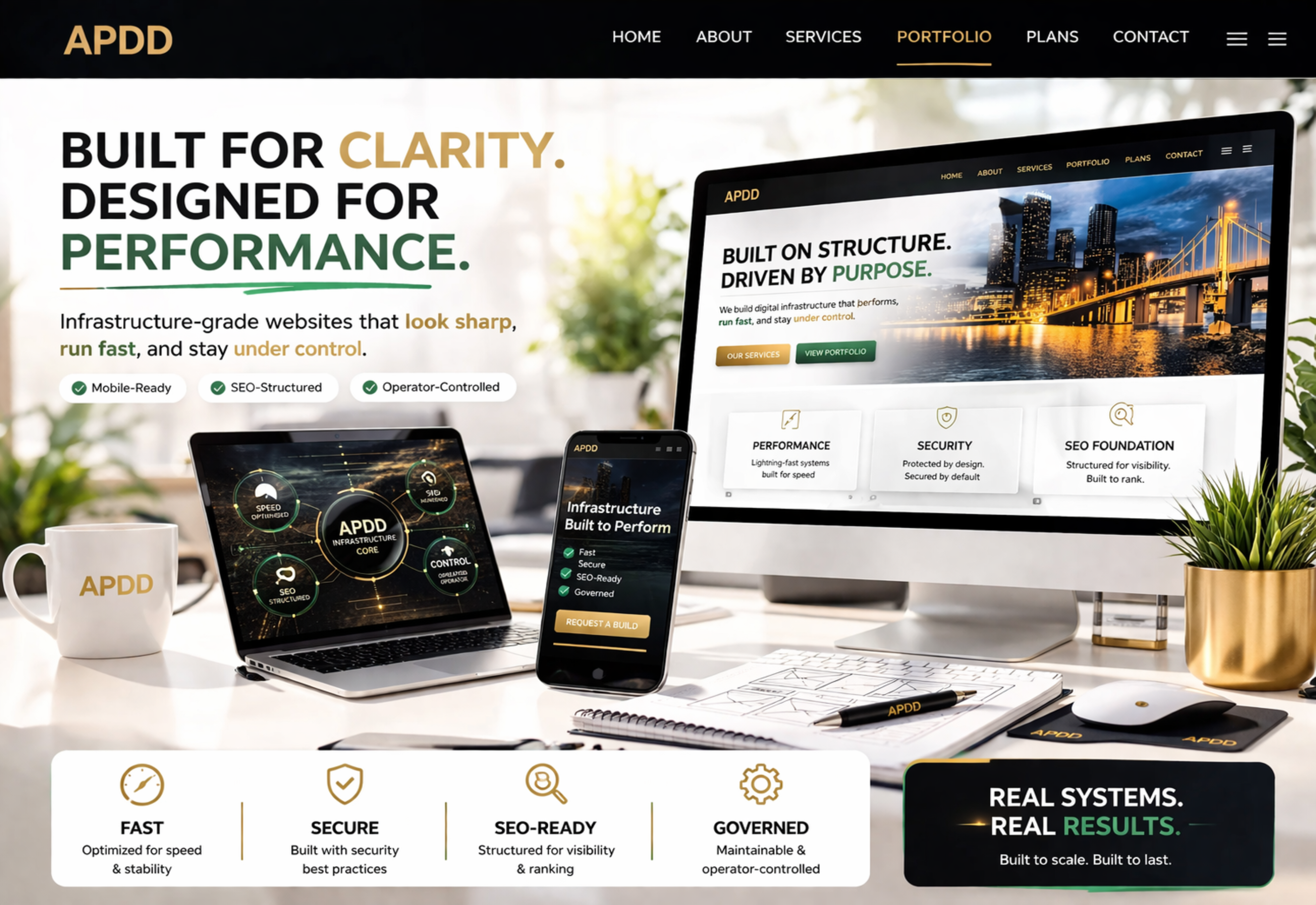 APDD infrastructure portfolio example two